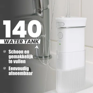 Waterpik Waterflosser Draadloos met 4 Opzetstukken