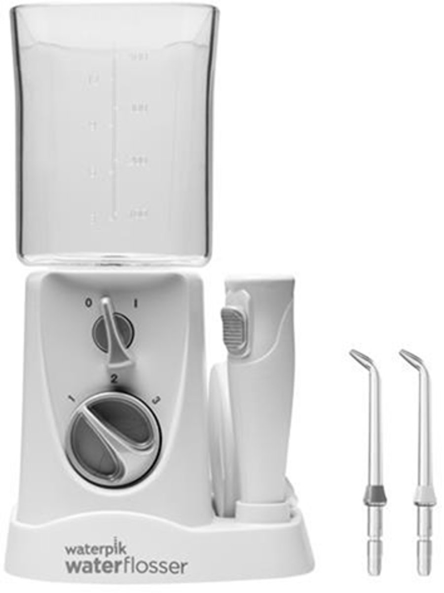 Wat vinden we goed aan de Waterpik WF310 Nano Waterflosser inclusief 2 tips