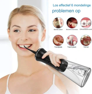 Wildor Waterflosser 350ML Monddouche Oplaadbaar 7 Spuitmondjes