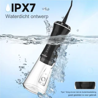 Wildor Waterflosser 350ML Monddouche Oplaadbaar 7 Spuitmondjes