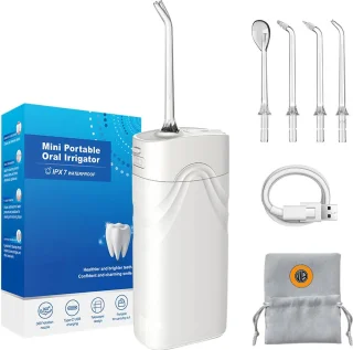 WizBay Premium Select Travel Cordless Waterflosser Wit