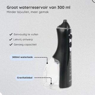 Wat vinden we goed aan de WLC Prime Waterflosser - Elektrische Monddouche