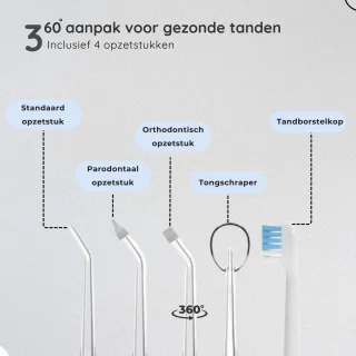 WLC Prime Waterflosser - Elektrische Monddouche