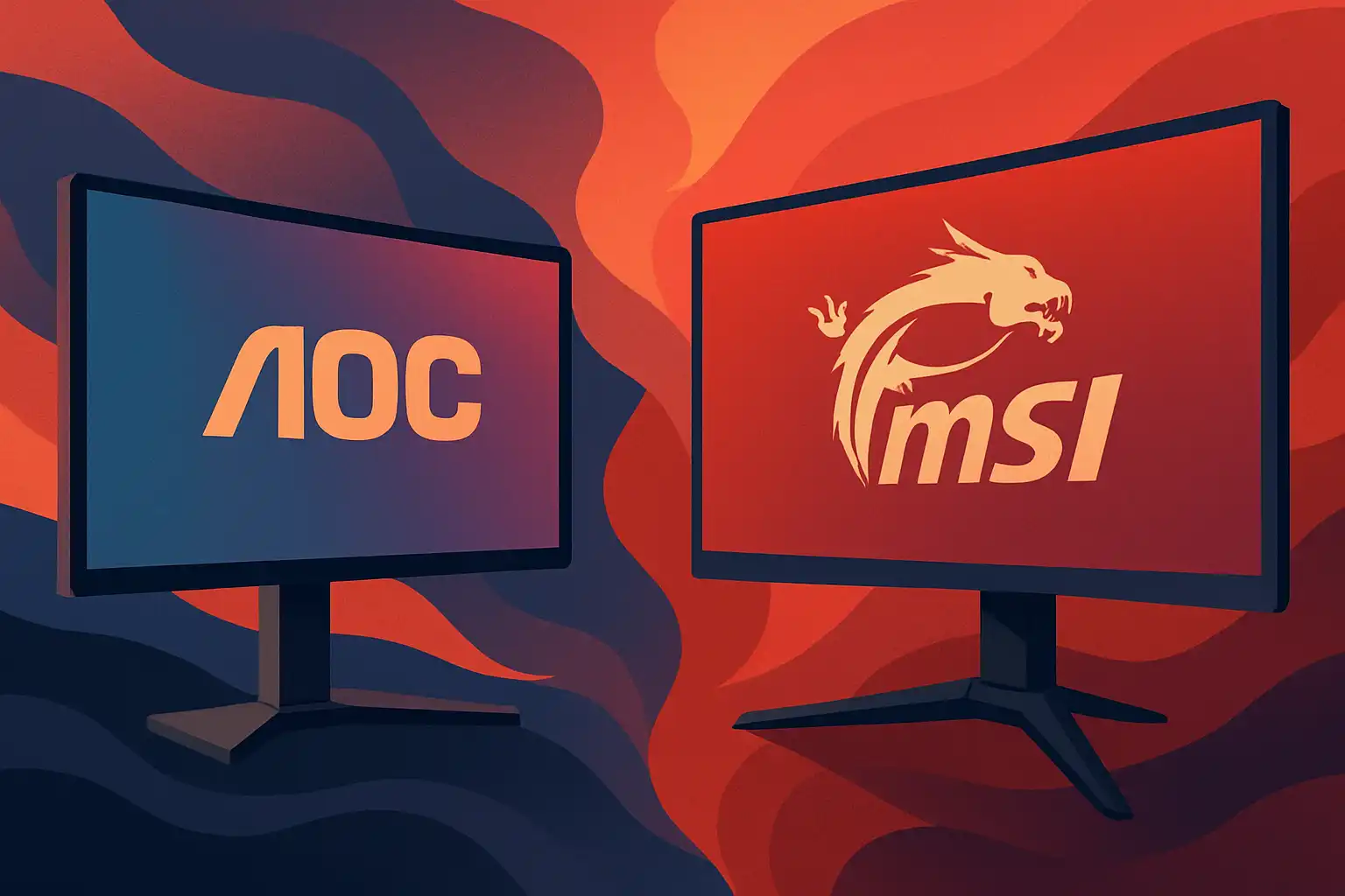 AOC vs MSI: welk gaming monitormerk moet je kiezen?