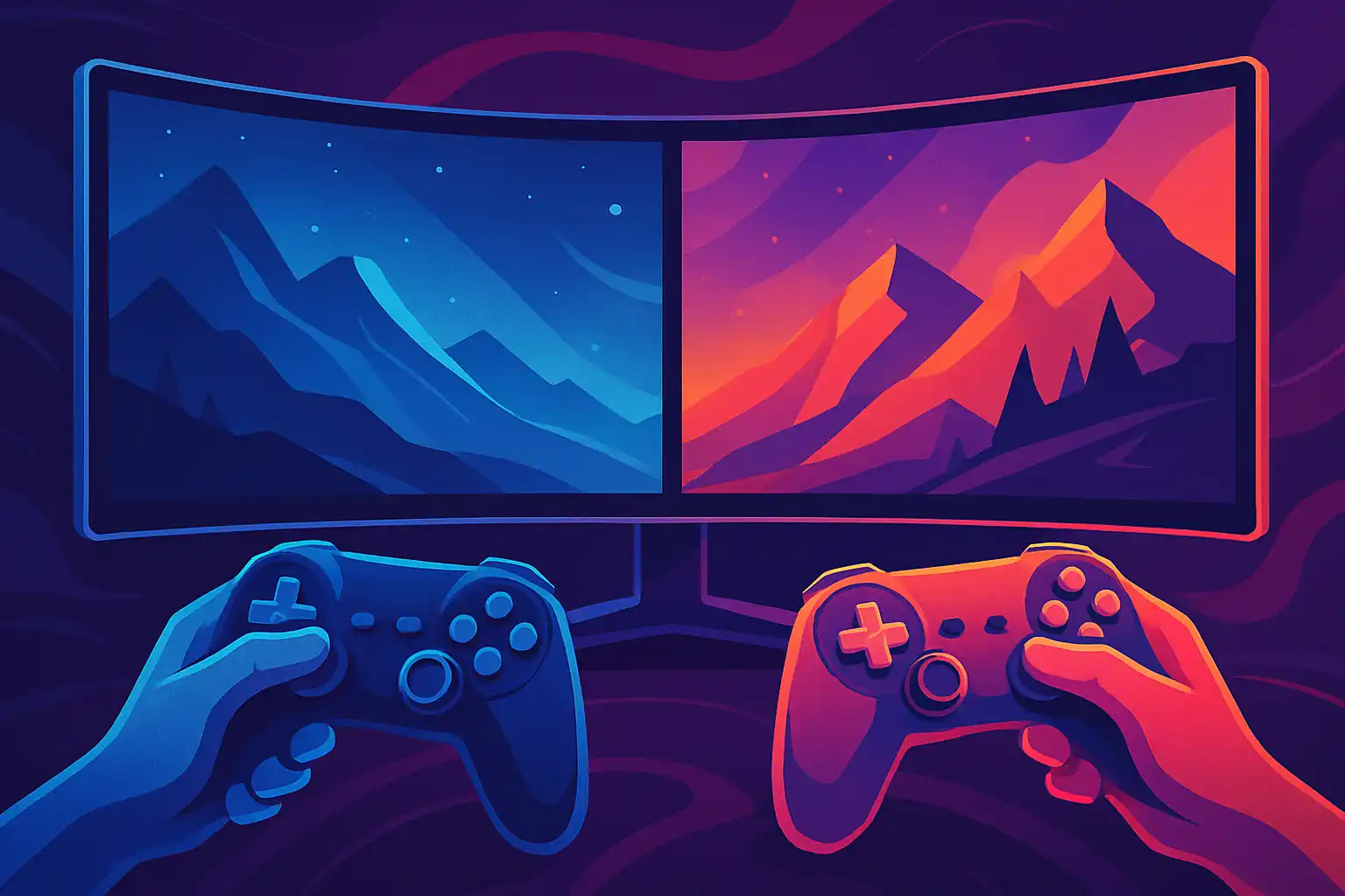 Split-screen op één ultrawide: zo verander je lokaal co-op gamen in een epische ervaring