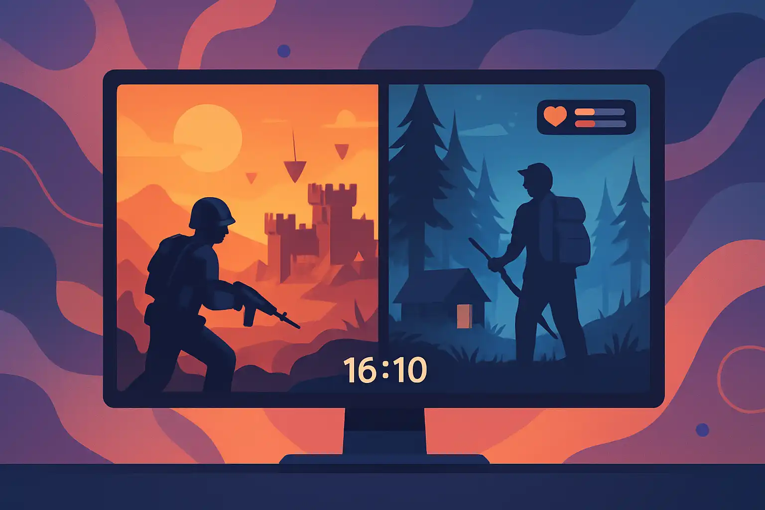Waarom een 16:10 monitor je meer voordeel geeft in strategy en survival games