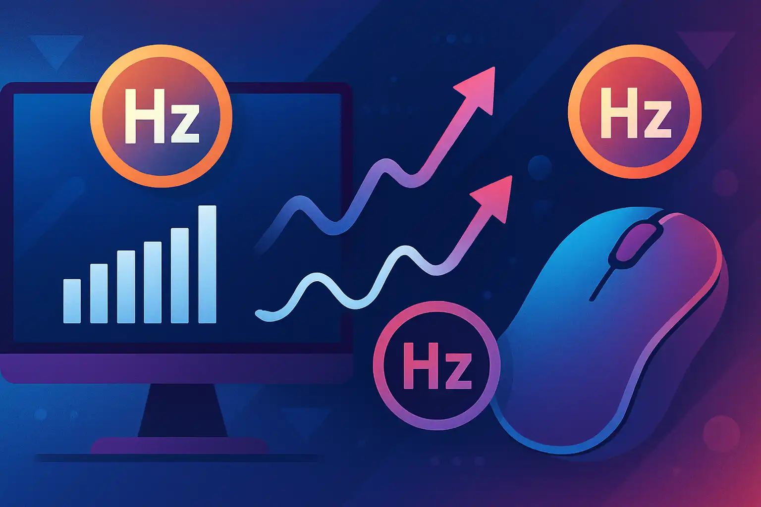 Waarom je monitorverversingssnelheid en muis pollingsnelheid samen bepalen hoe vloeiend je speelt — en hoe je ze optimaal afstemt