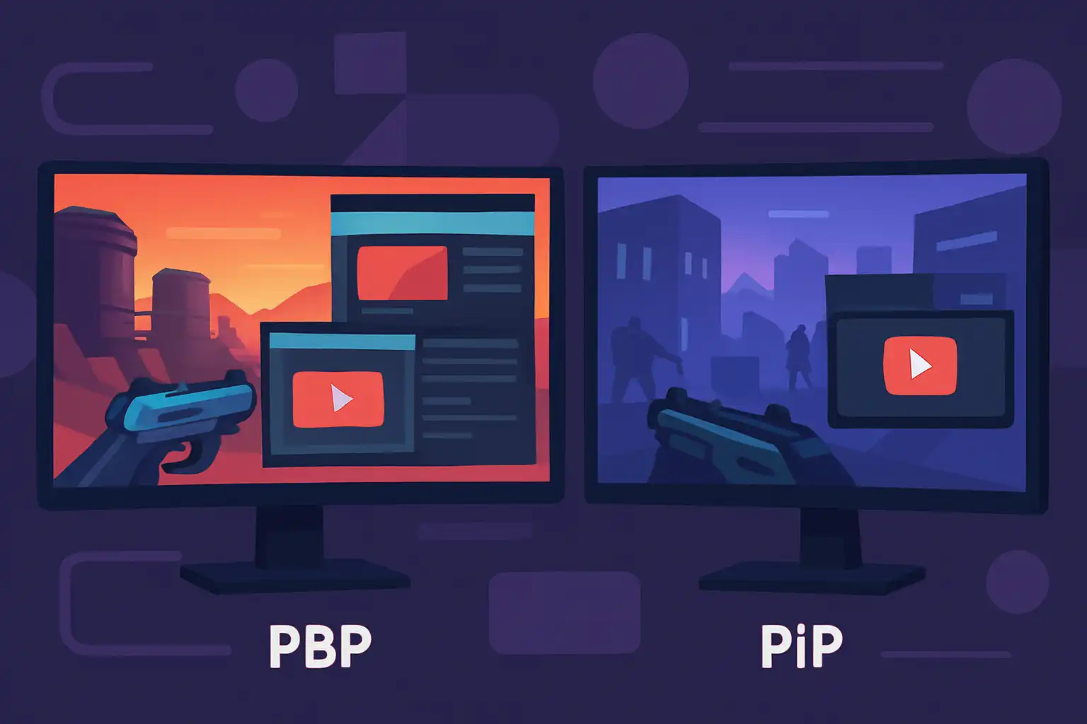 Zo zet je picture-by-picture en picture-in-picture op je gamingmonitor in voor ultieme multitasking