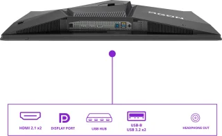 AOC AGON PRO AG276QKD2 - QHD QD-OLED Gaming Monitor - 500hz - HDR500 - HDMI 2.1 - DP 2.1 - 27 inch