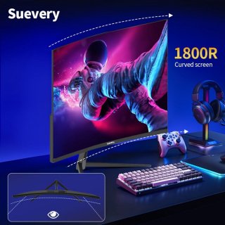 Wat vinden we goed aan de 34 inch Curved Monitor – Ultrawide Scherm – Gaming Monitor – LED Display – Computer Monitor – 4K Resolutie – 144Hz Verversingssnelheid