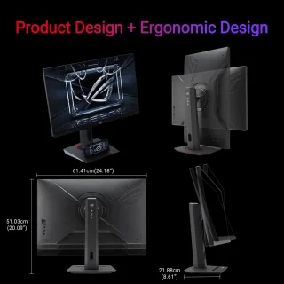 ASUS ROG Strix XG279CNS - FHD Fast IPS Gaming Monitor - 380Hz - 0.3ms - G-Sync Compatible - 27 Inch