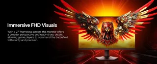 Koorui G2711P - Full HD IPS Gaming Monitor - 27 Inch - 200 Hz - 1 ms