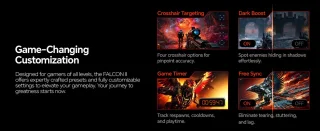 Koorui G2711P - Full HD IPS Gaming Monitor - 27 Inch - 200 Hz - 1 ms