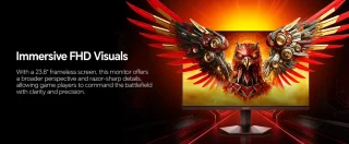 KOORUI G2411P - Full HD IPS Monitor - 24 Inch - 200 Hz - 1ms