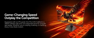 KOORUI G2411P - Full HD IPS Monitor - 24 Inch - 200 Hz - 1ms