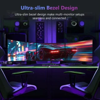 Z-EDGE UG27 Curved Gaming Monitor - FHD 1920x1080P - 27 Inch- 200Hz - MPRT 1ms - HDMI 2.0 & DisplayPort 1.4 - Zwart