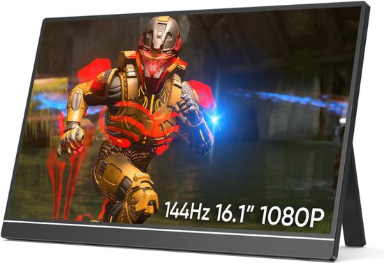 Snel, draagbaar en direct inzetbaar: 144Hz plug & play gamingmonitor