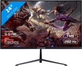 24 inch Raider curved gamingmonitor