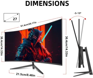 27 inch Curved Gaming Monitor