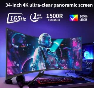 34 inch Curved Ultrawide-monitor