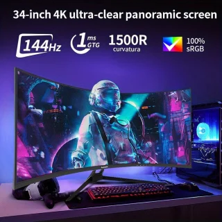 34 inch Curved Ultrawide-monitor