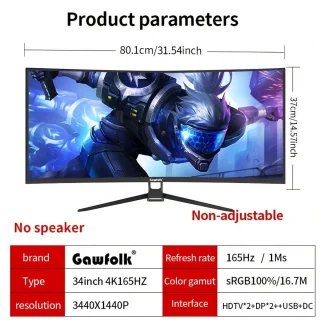34 inch Gaming Monitor