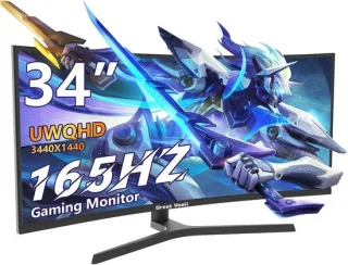 34 inch Ultrawijd Curved Gaming Monitor