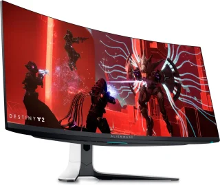 Alienware AW3423DW 34,2" Quad HD OLED Monitor Wit/Zwart
