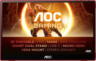AOC 16G3 15 inch Full HD Portable Monitor