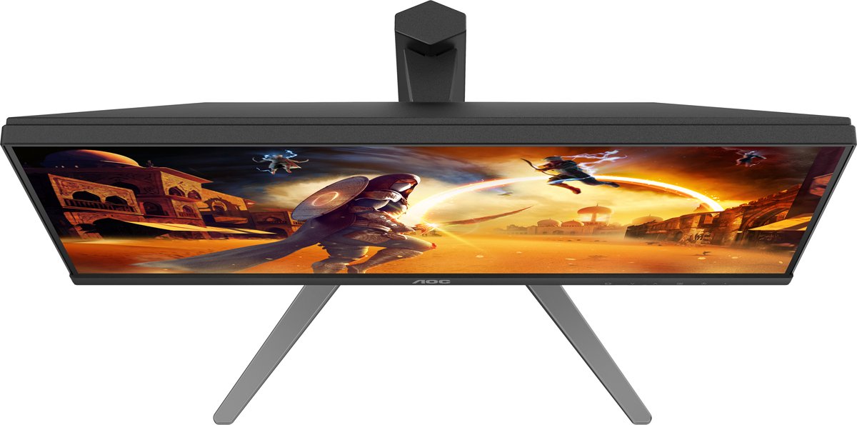 Wat vinden we goed aan de AOC 24G4HA 24" Full HD Monitor Zwart/Rood