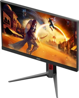 AOC 24G4HA 24" Full HD Monitor Zwart/Rood