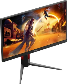 AOC 24G4HA 24" Full HD Monitor Zwart/Rood
