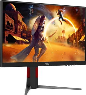 AOC 24G4HA 24" Full HD Monitor Zwart/Rood