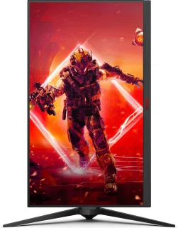 AOC AG275QZN/EU 27" Quad HD Monitor Zwart Rood