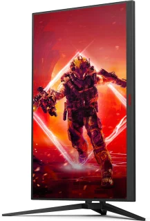 AOC AG275QZN/EU 27" Quad HD Monitor Zwart Rood