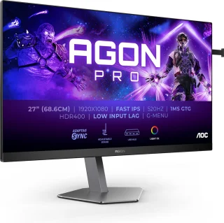 AOC AG276FK 27" Full HD Monitor Zwart/Grijs