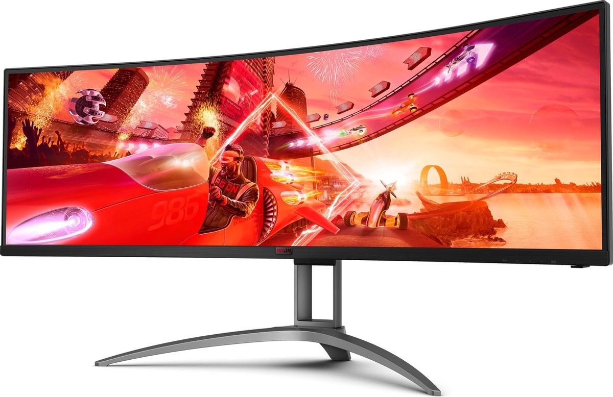Wat vinden we goed aan de AOC AG493UCX2 QHD Ultrawide Gaming Monitor 49 inch