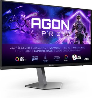 AOC AGON PRO AG276QZD2 27 inch QHD OLED Gaming Monitor