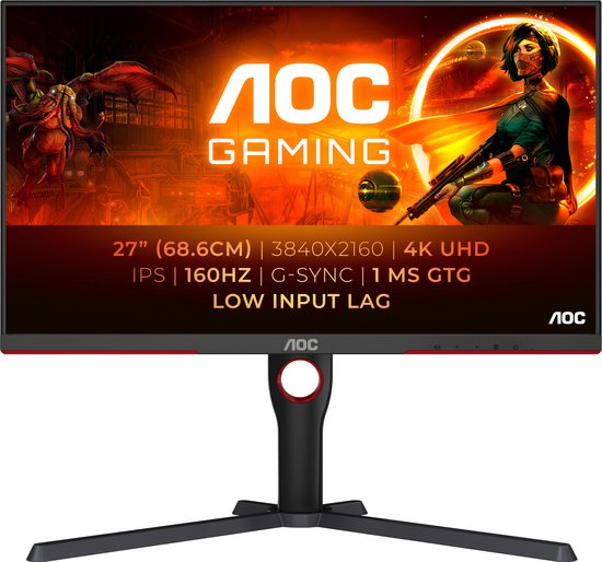 AOC AGON U27G3X 27 inch 4K IPS Gaming Monitor review