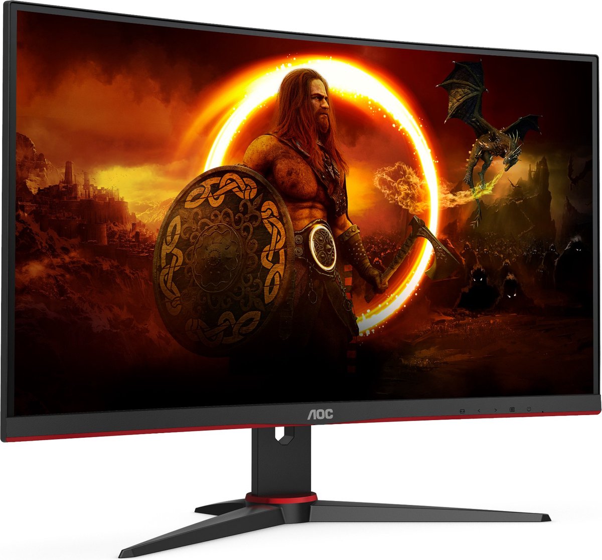 AOC C27G2ZE 27 Inch Curved Gaming Monitor