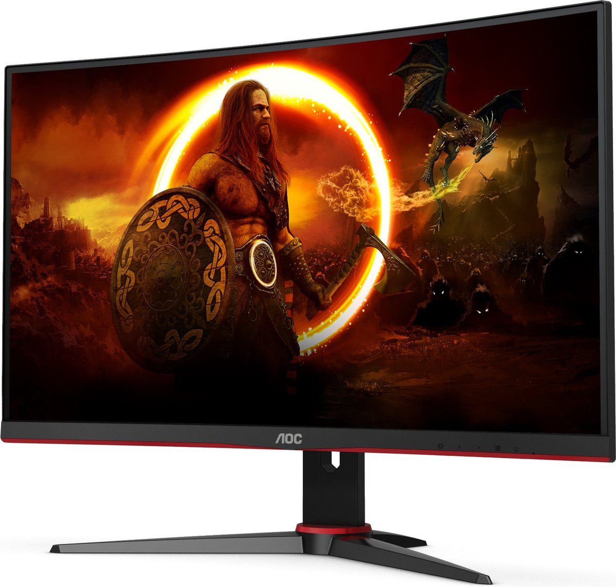 AOC C27G2ZE 27 Inch Curved Gaming Monitor
