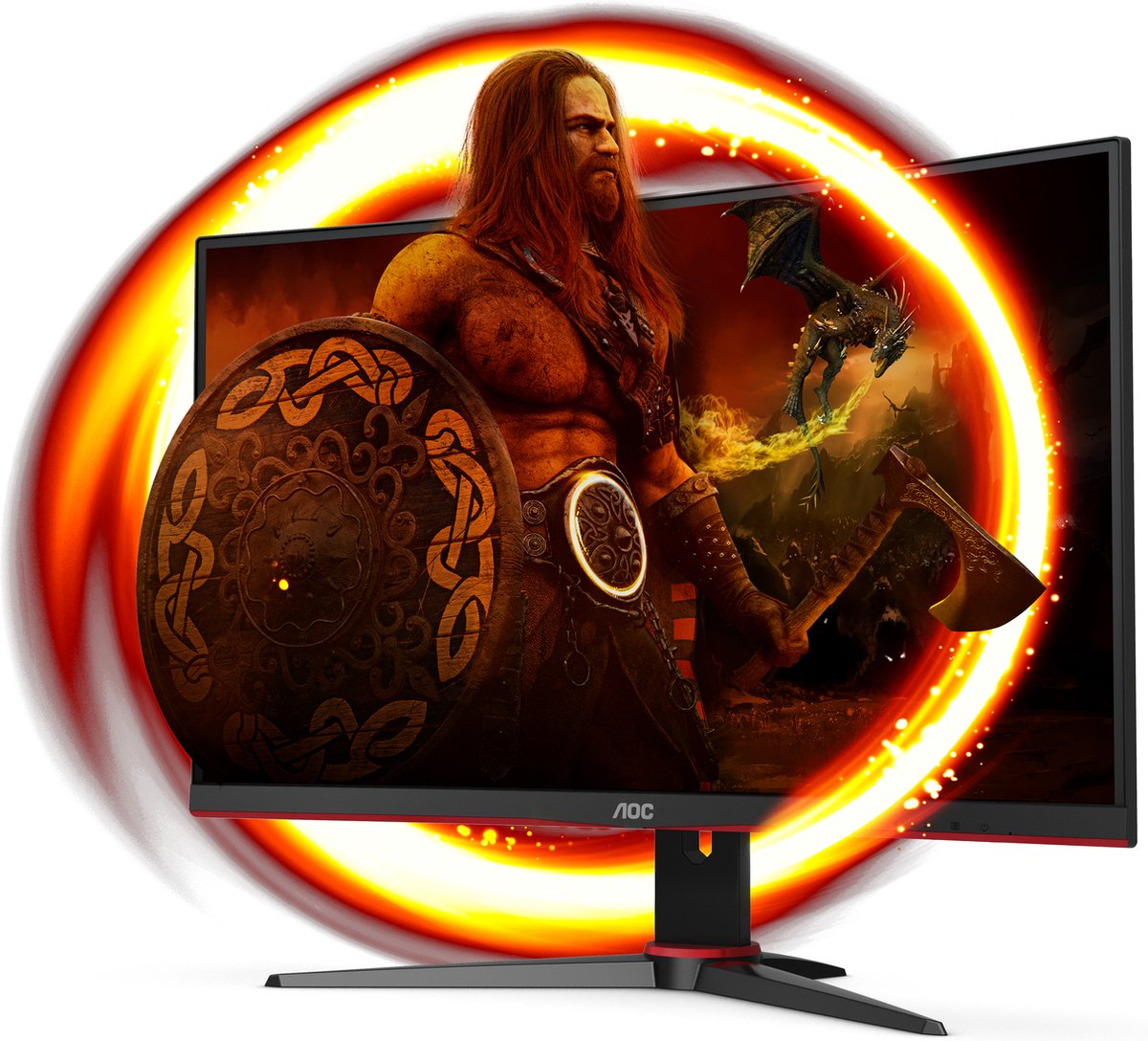 AOC C27G2ZE 27 Inch Curved Gaming Monitor