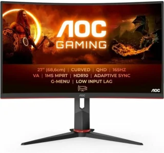 AOC CQ27G2S Curved QHD 27-inch Monitor
