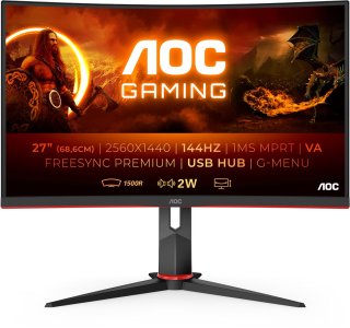 De AOC CQ27G2U 27 inch Monitor in één oogopslag