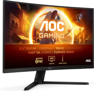 AOC CQ32G4VE 32" QHD Curved Gaming Monitor