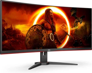 AOC CU34G2XE 34 Inch WQHD Ultrawide Curved Gaming Monitor