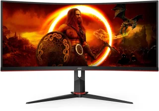AOC CU34G2XP/BK 34 Inch Ultrawide Gaming Monitor