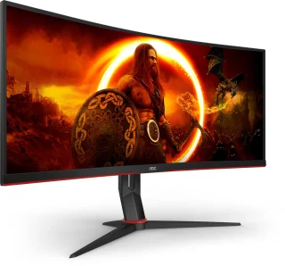 AOC CU34G2XP/BK 34 Inch Ultrawide Gaming Monitor