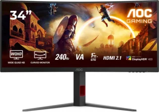 AOC CU34G4Z 34" WQHD Curved Gaming Monitor