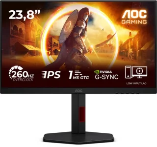 AOC 24G4ZR — Esports-snelheid in een compact 24" pakket